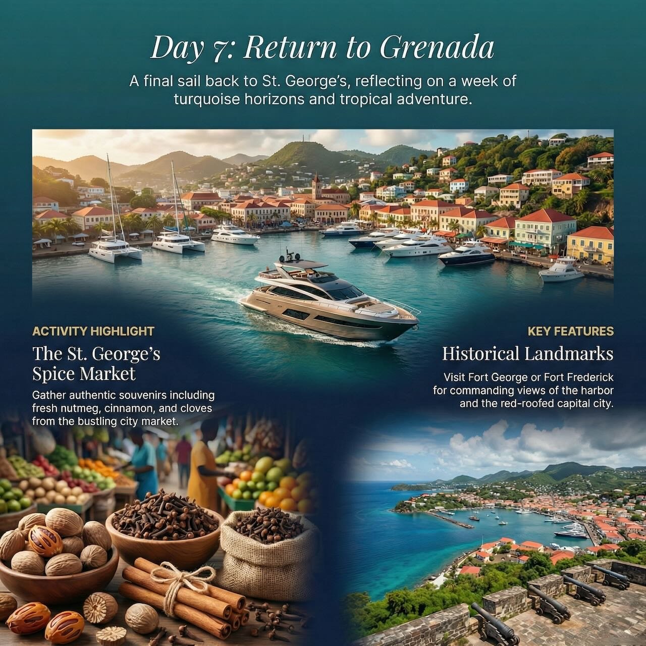 Windward Spice Itinerary Day7