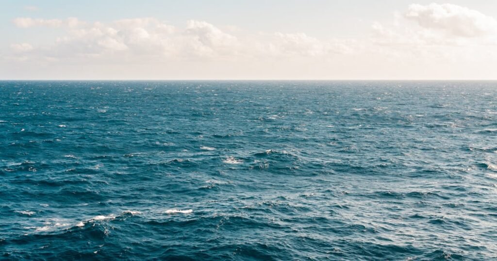 A white sailing catamaran gliding across clear turquoise Caribbean water under a bright blue sky