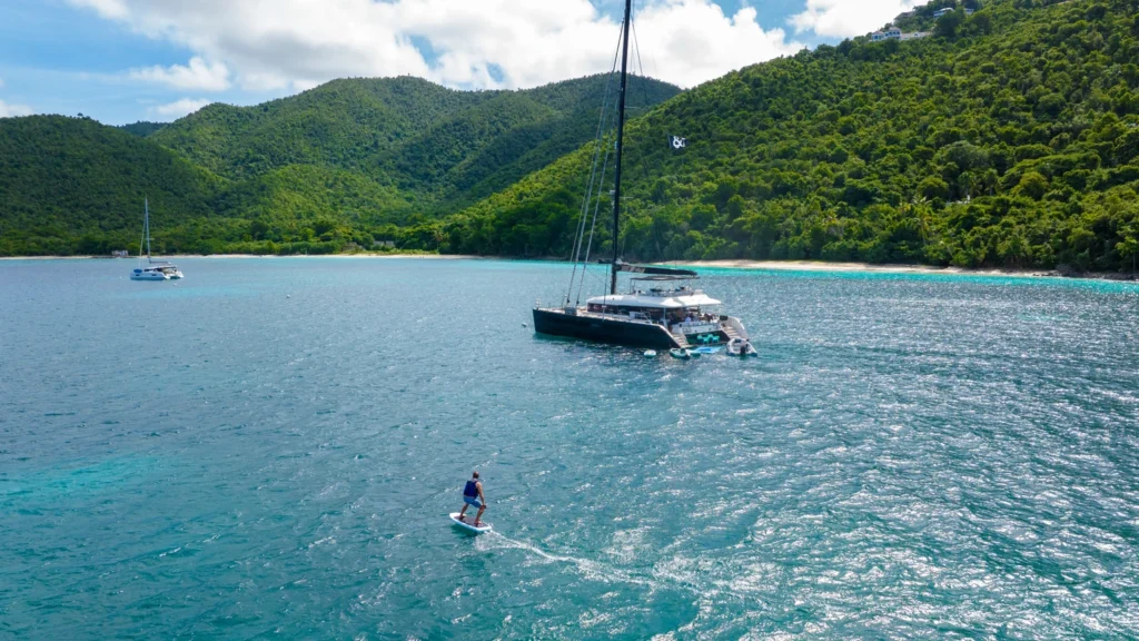 How the eFoil Became Standard Kit on Caribbean Charter Yachts