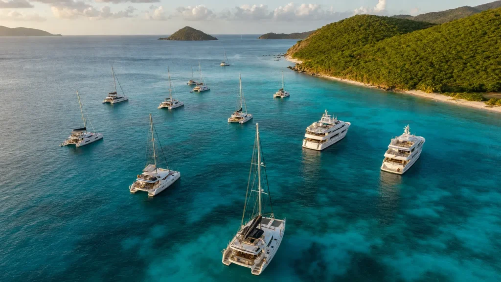 Caribbean Crewed Charter Rates: The 2026 Fleet Report