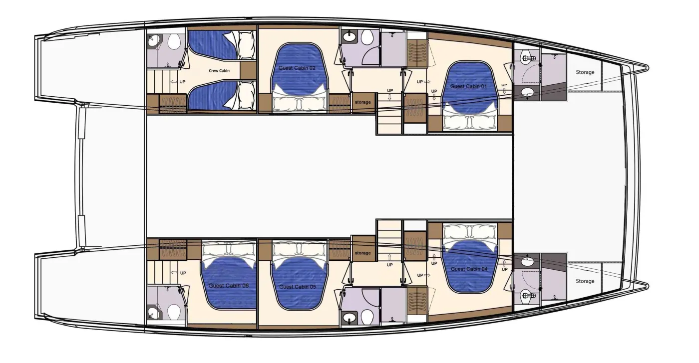 Yacht Layout