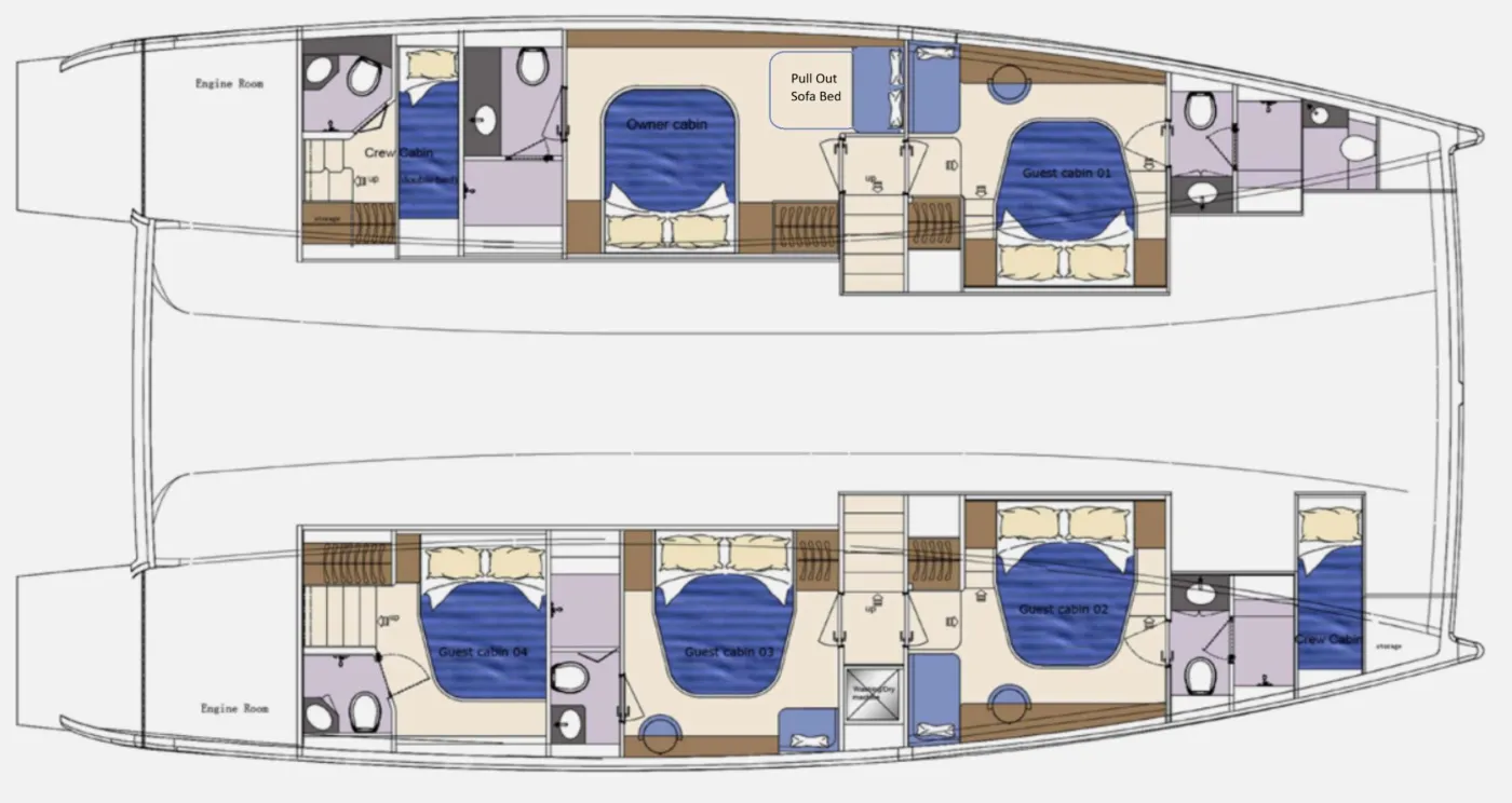 Yacht Layout