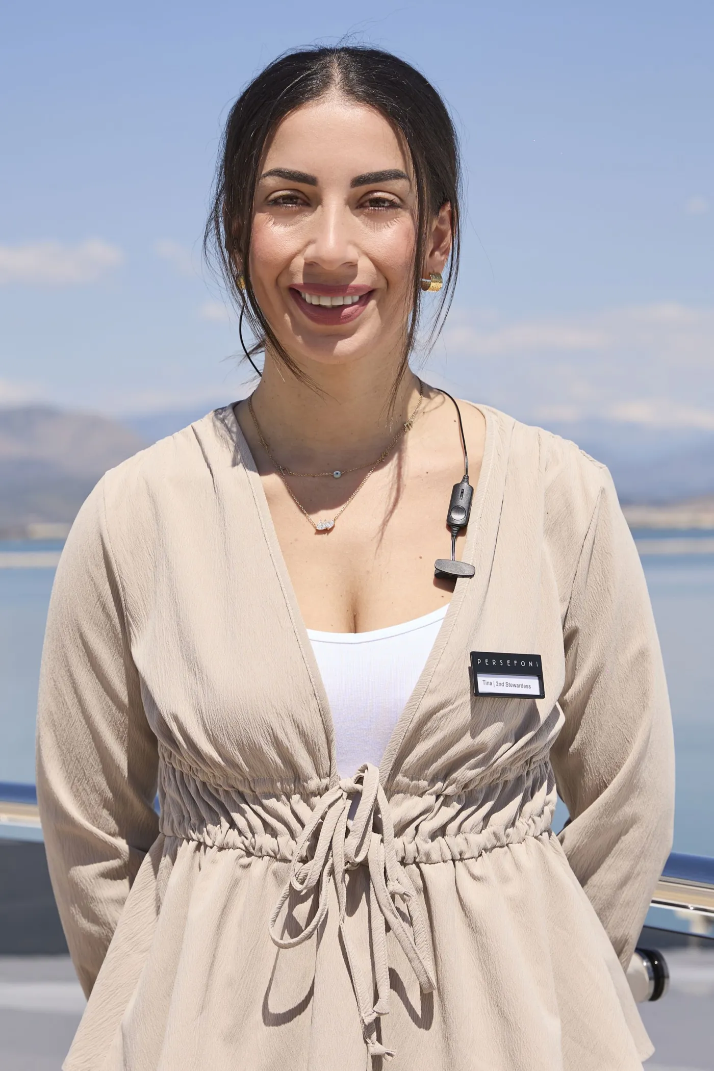 Tina Lyropoulou Second Stewardess