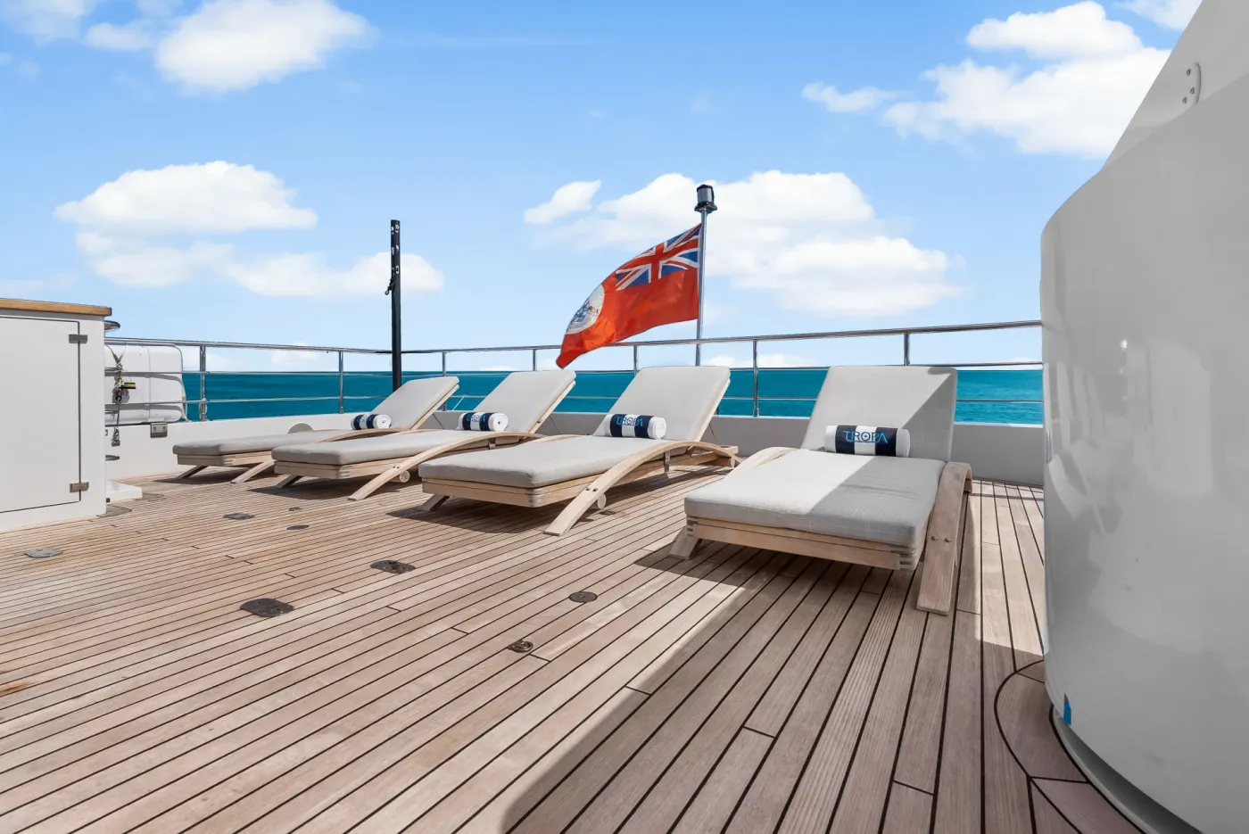 <p>Upper Aft Deck Sun Loungers</p>