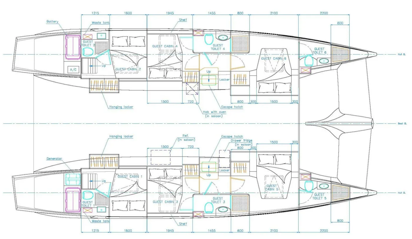 Yacht Layout