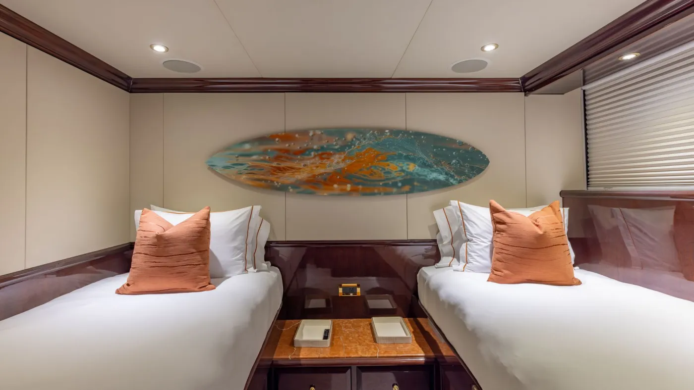 <p>Twin Stateroom</p>