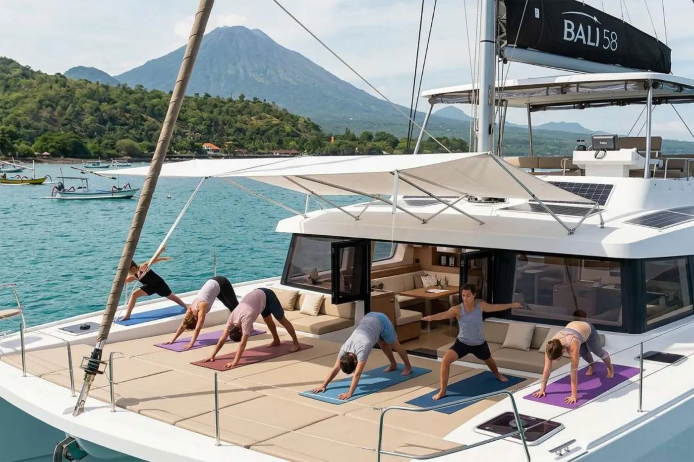 <p>AI rendering of yoga deck. Final design will be similar.</p>