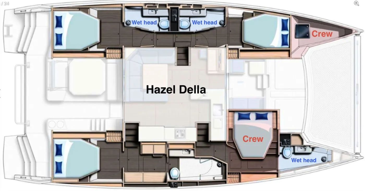 Yacht Layout