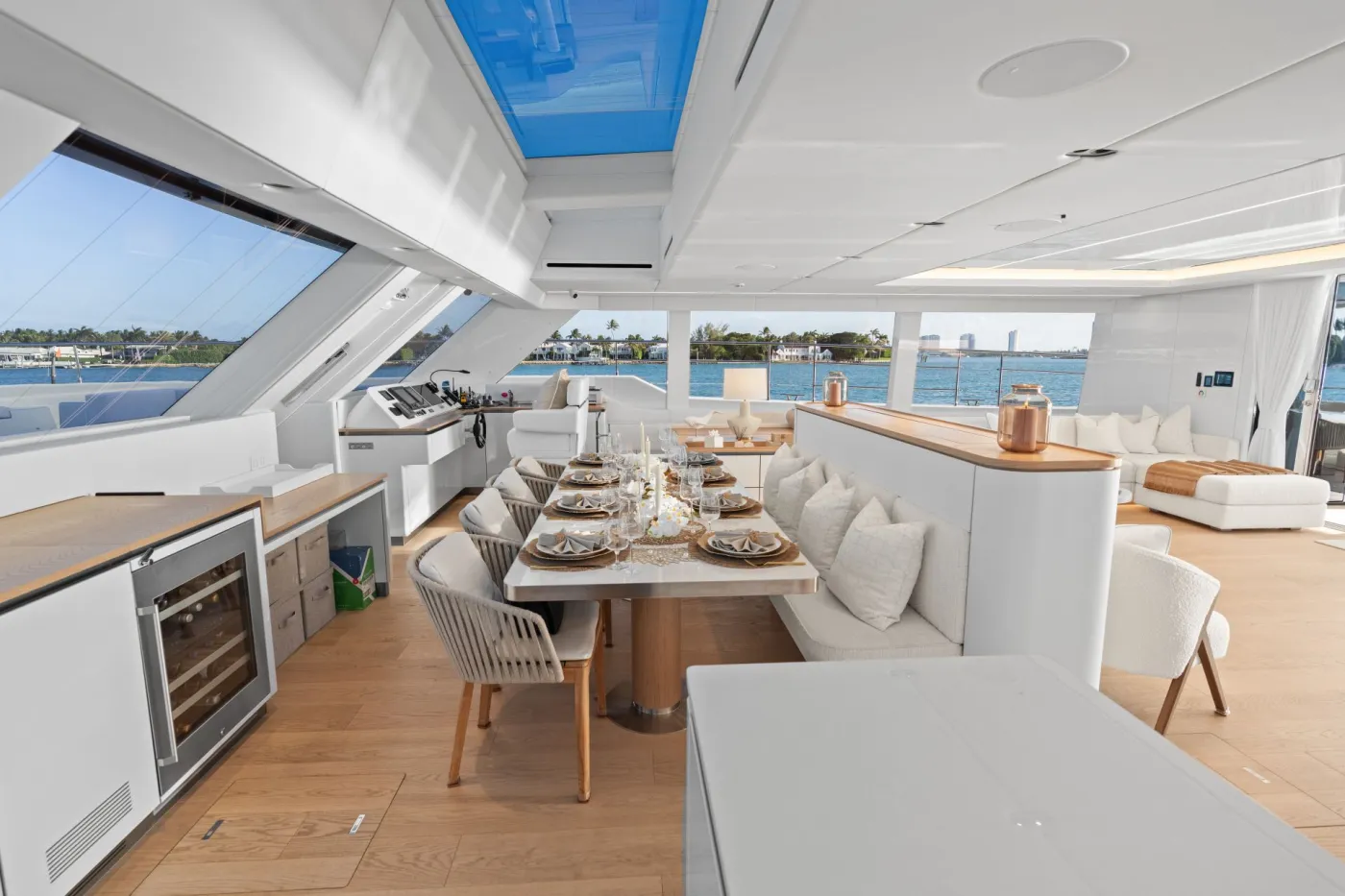 <p>MY TY Salon Dining with a view</p>