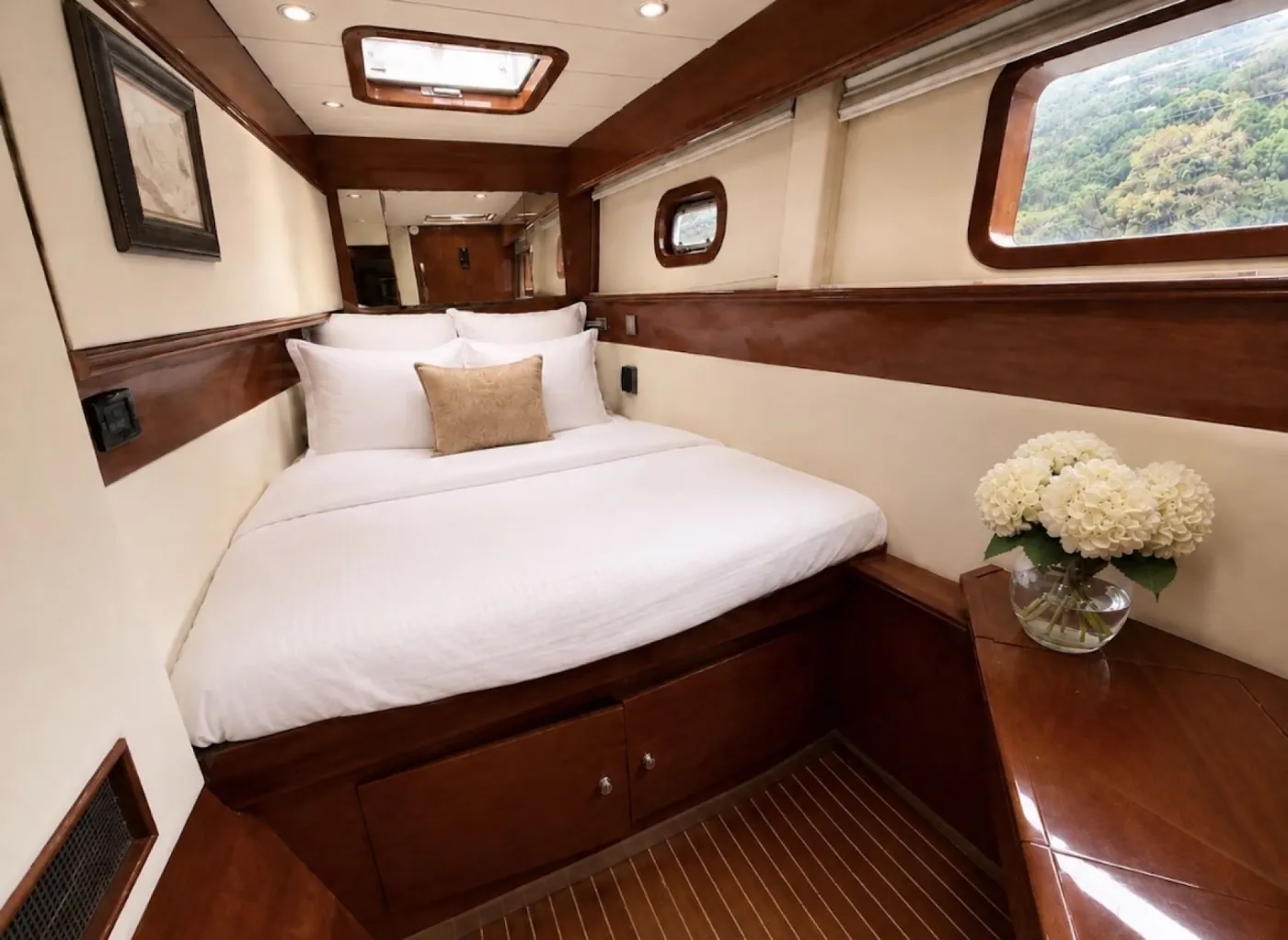 <p>The port forward guest double suite</p>