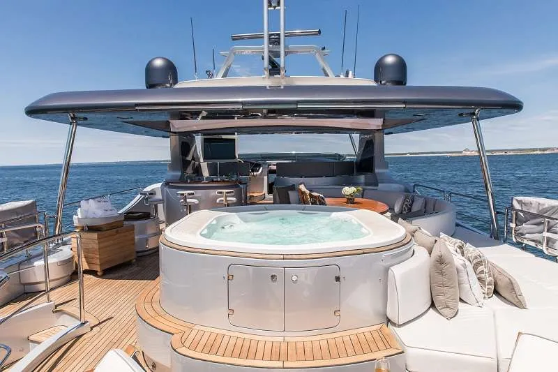 <p>Flybridge Forward View</p>