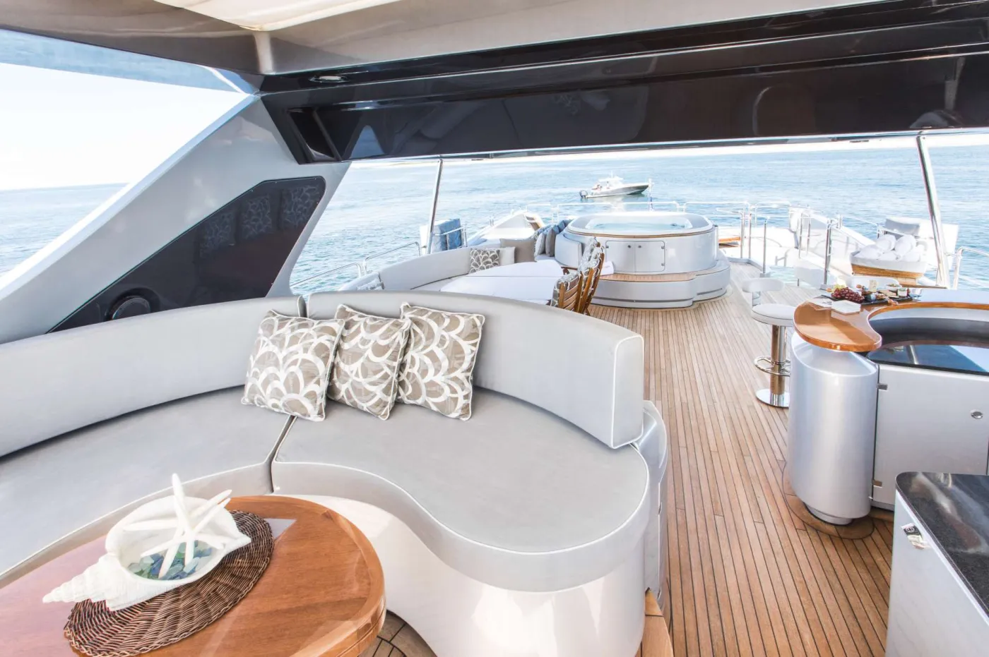 <p>Flybridge Aft View</p>