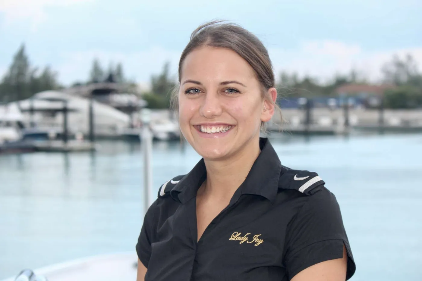 Gina Zerman Stewardess
