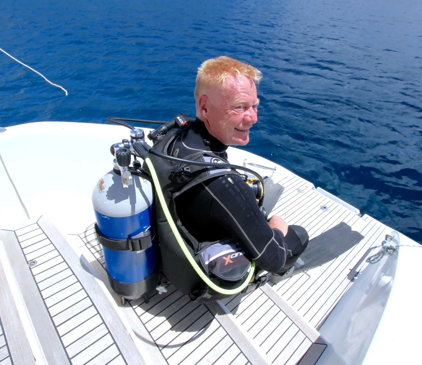 Laurent Geslin Captain and Dive Instructor