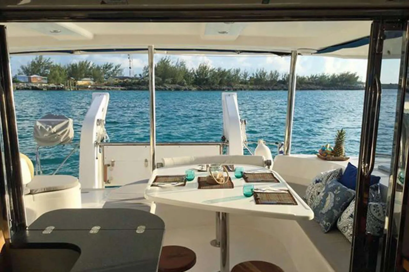 Beautiful Views from the Aft Deck