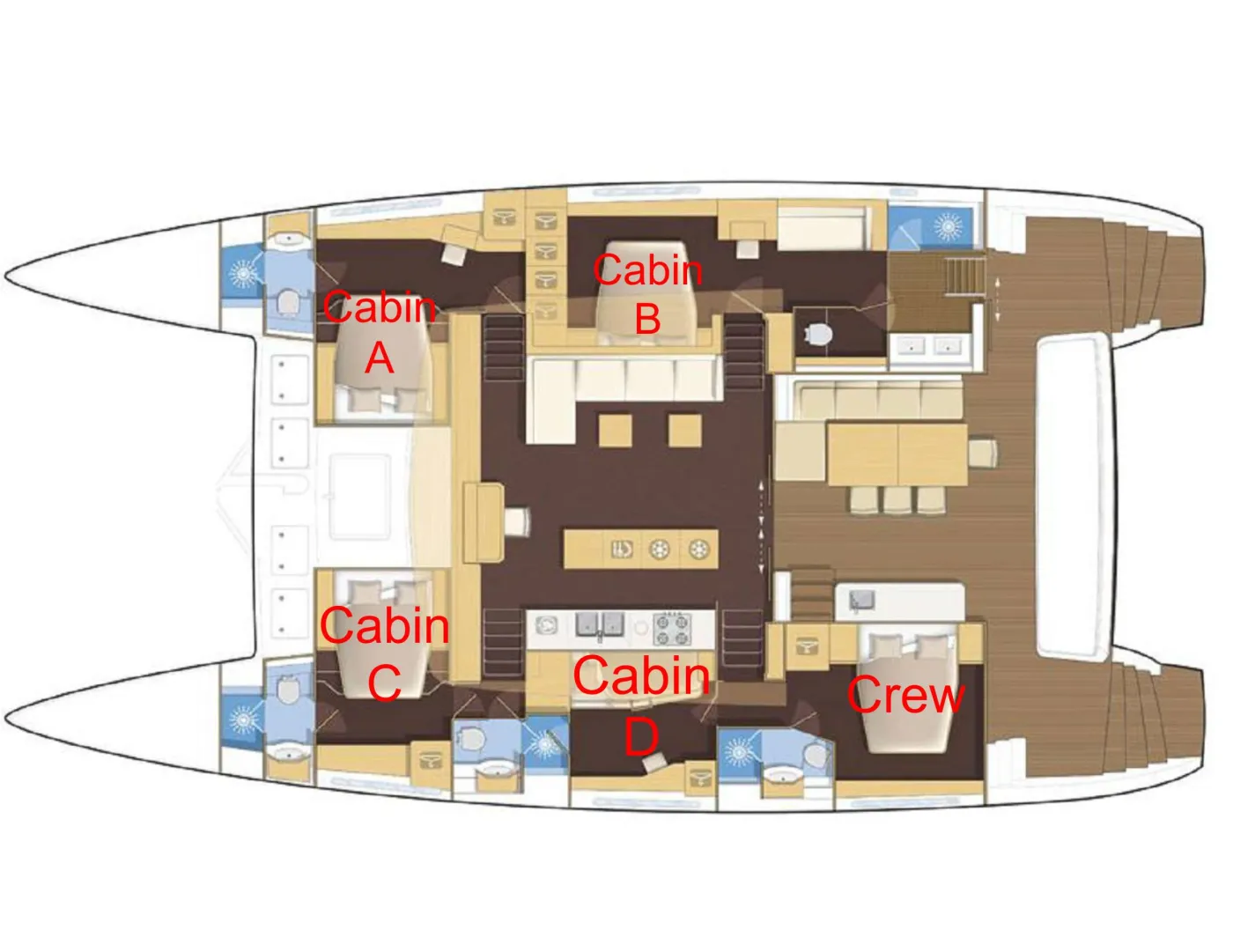 Yacht Layout