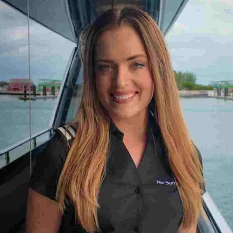 Meagan Bilodeau Chief Stewardess