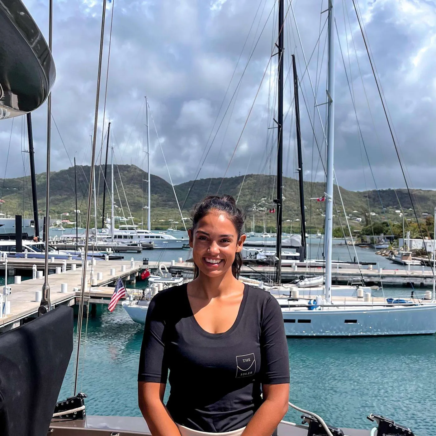 Tessa Pillay Chef/First Mate