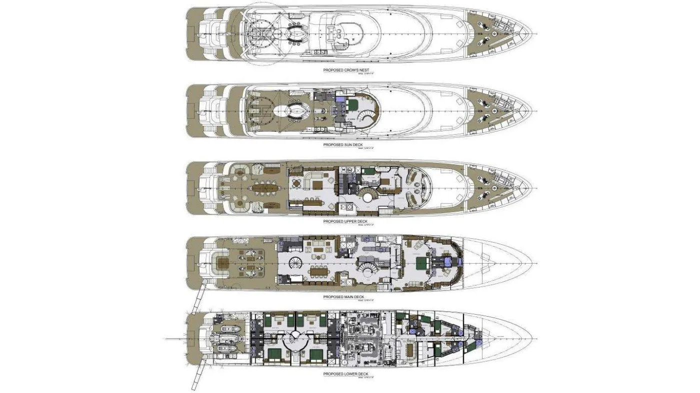 Yacht Layout