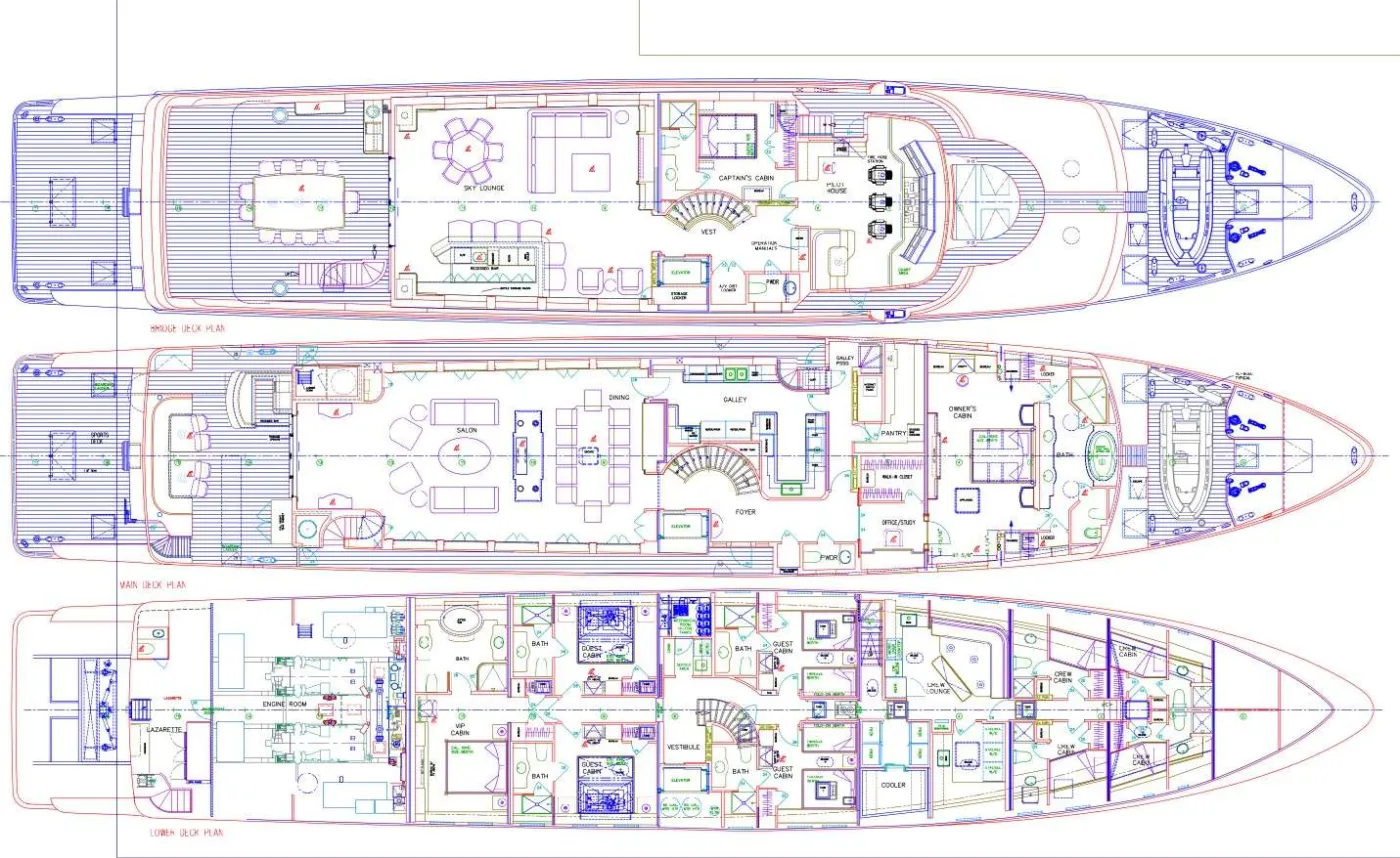Yacht Layout