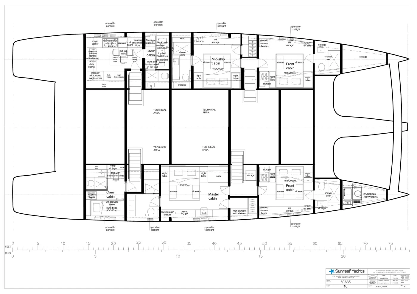 Yacht Layout