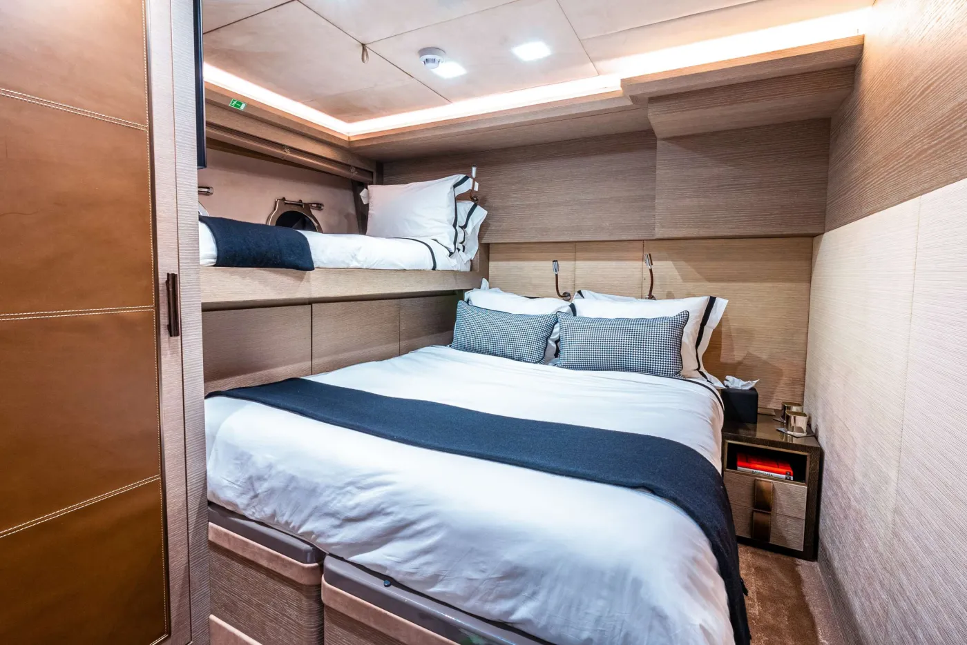 <p>Triple Convertible Stateroom</p>