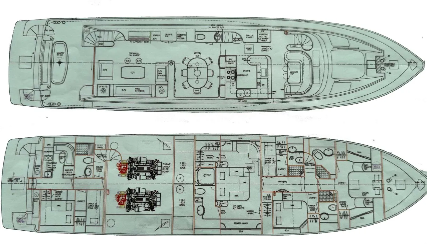 Yacht Layout