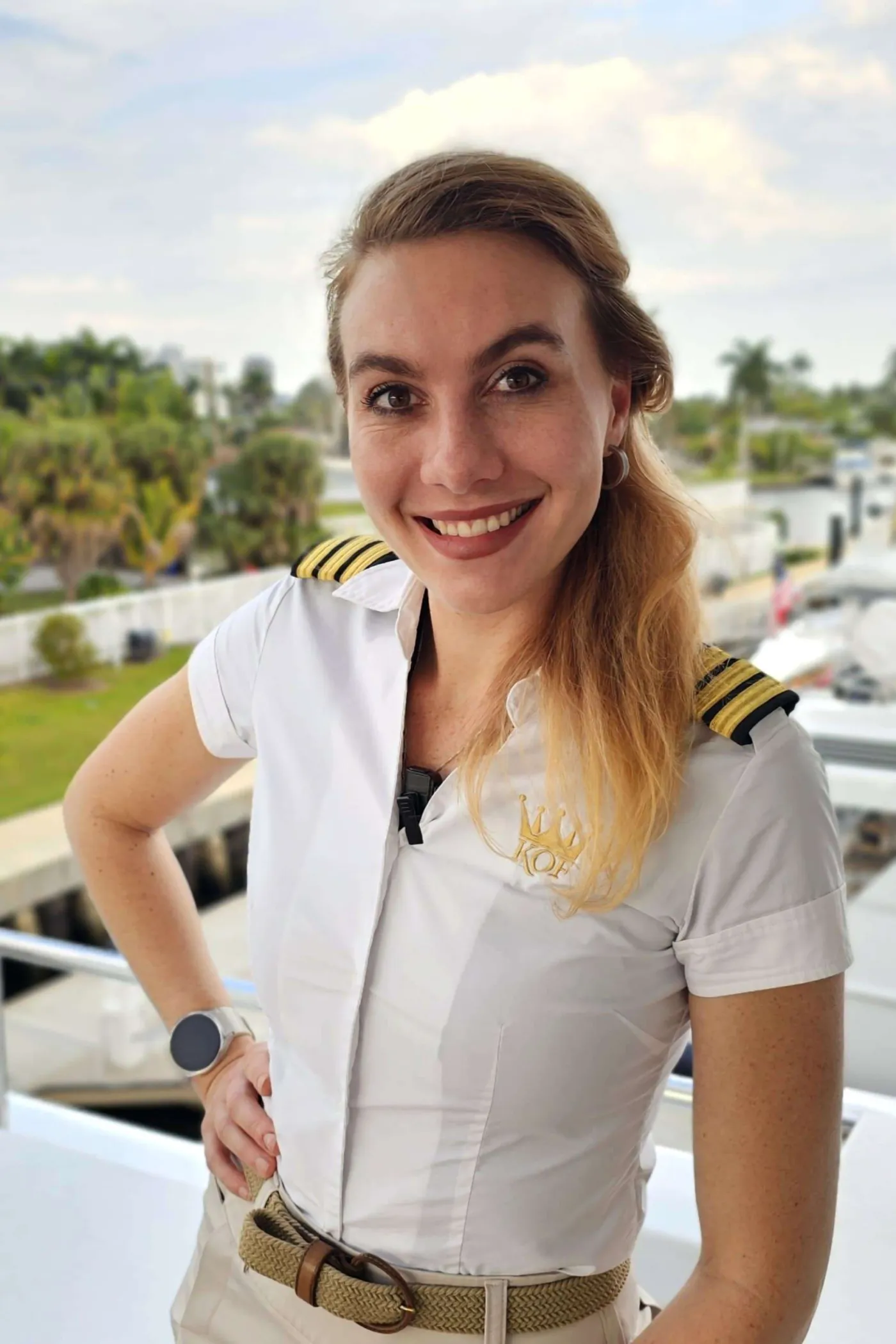 Henriette Jansen van Vuuren Chief Stewardess