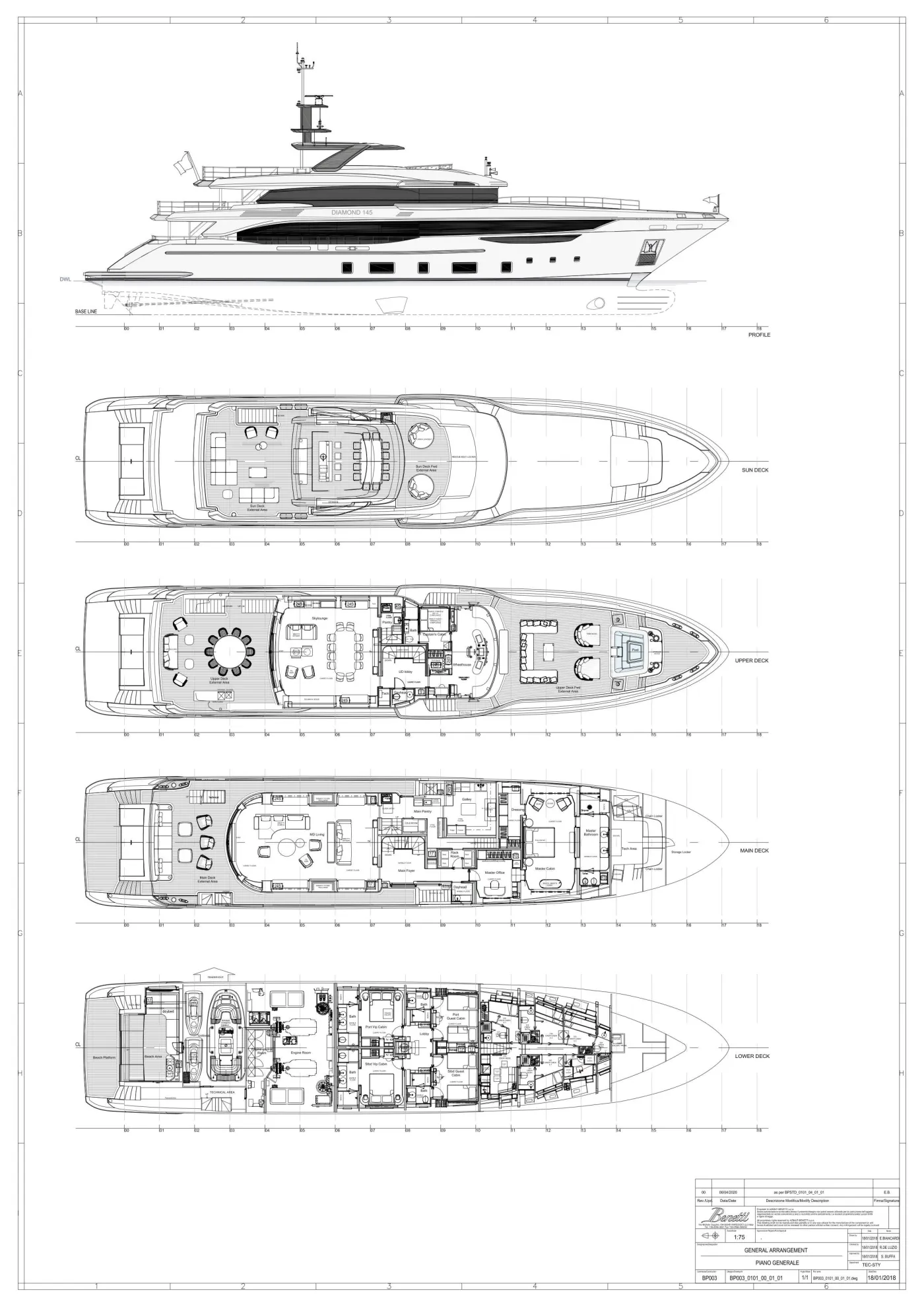 Yacht Layout