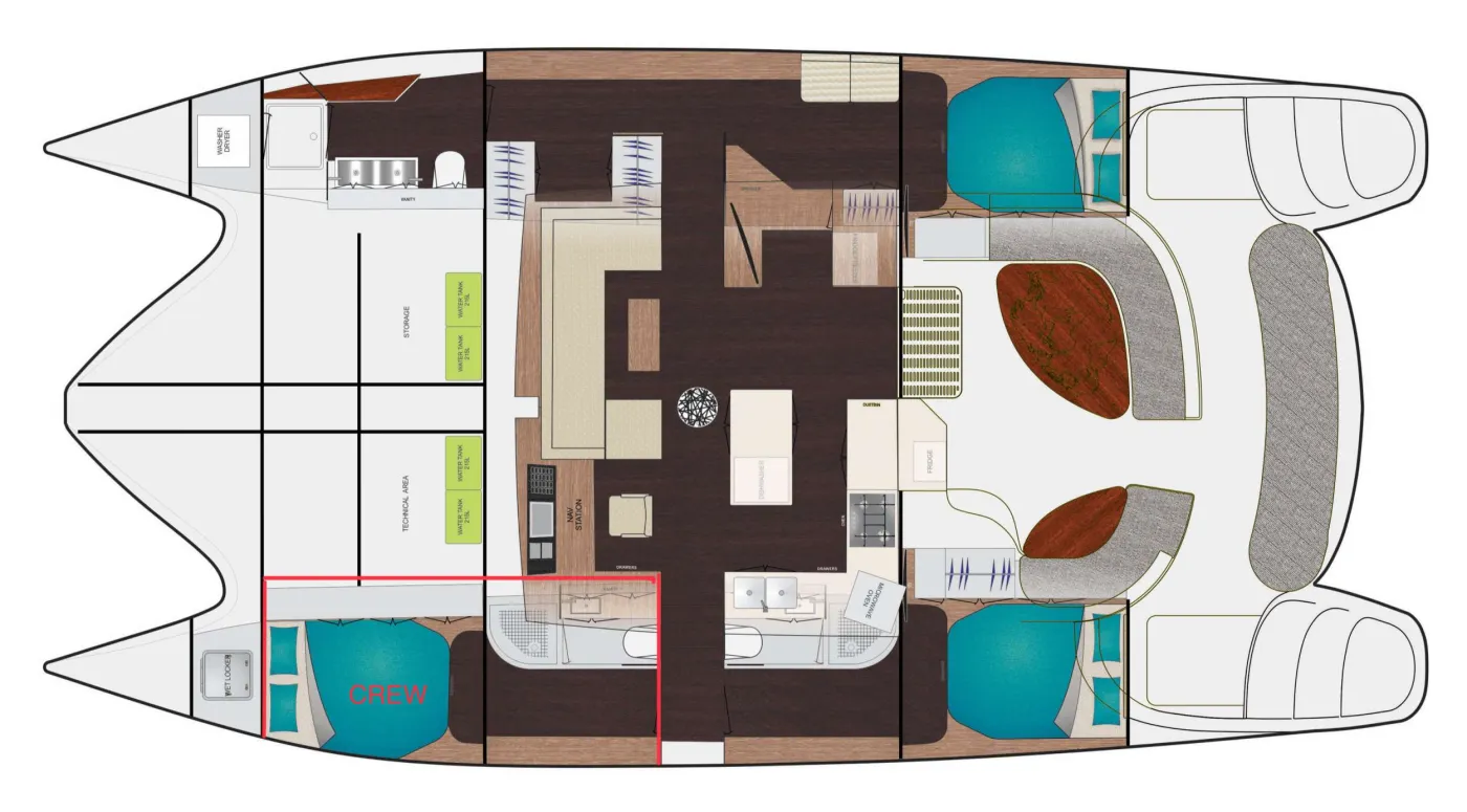 Yacht Layout