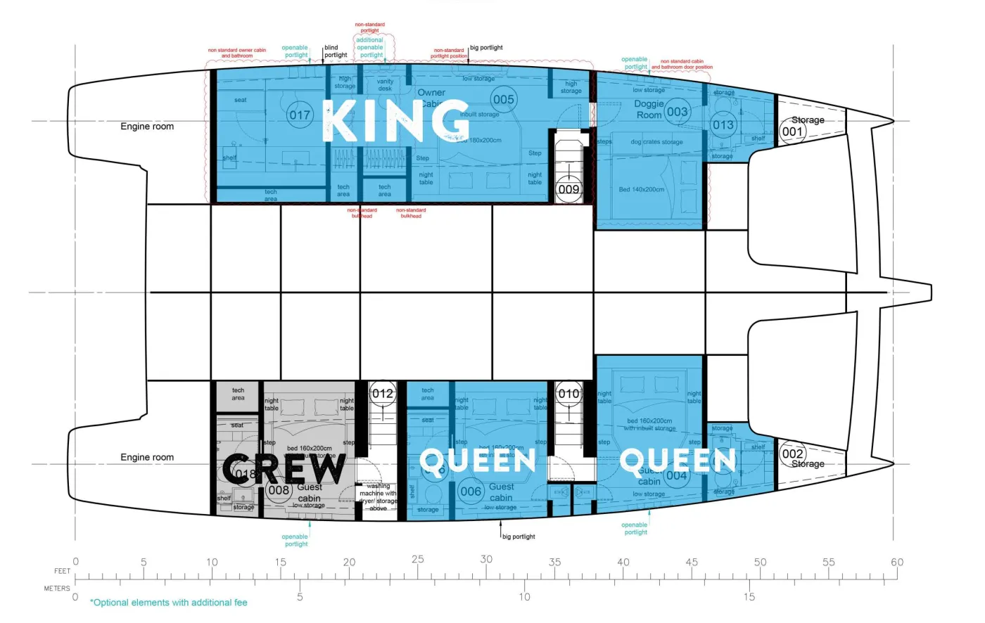Yacht Layout