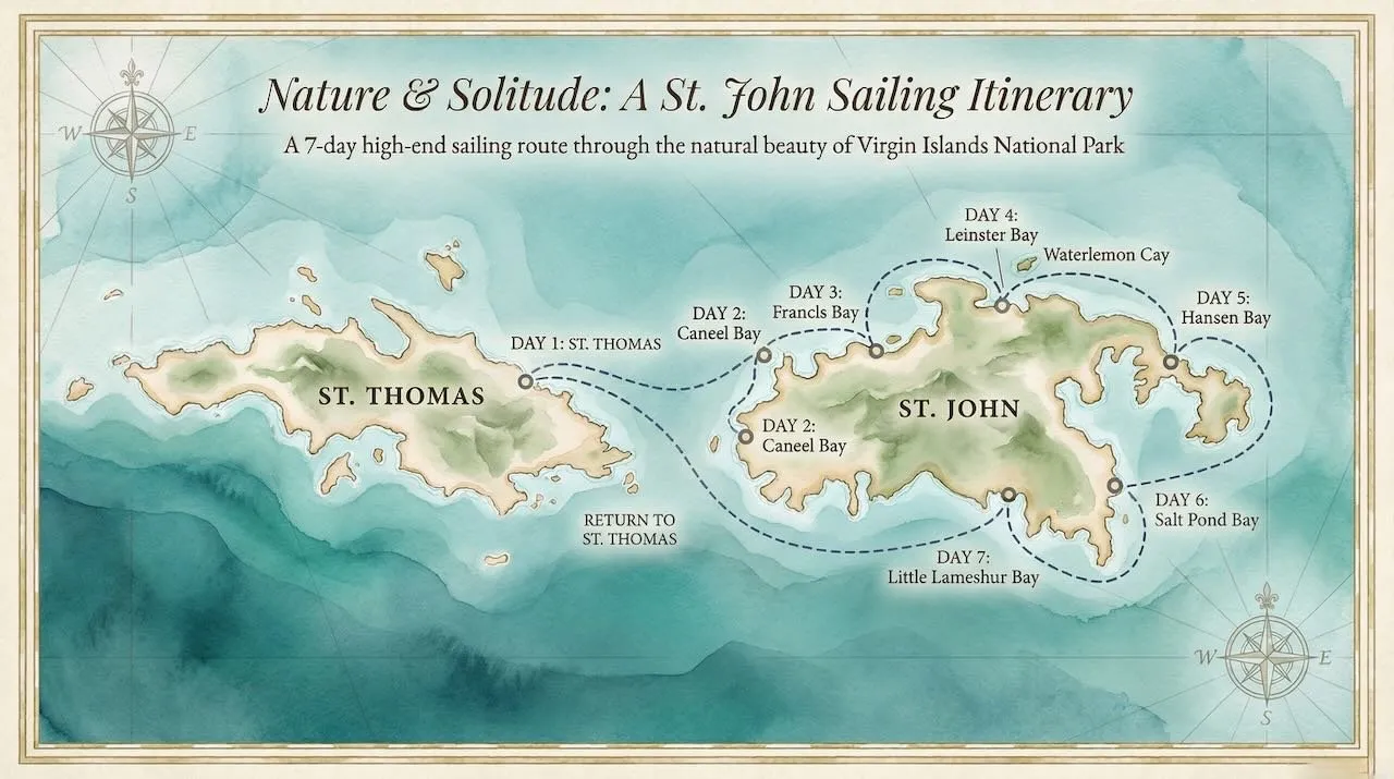 USVI Nature Itinerary