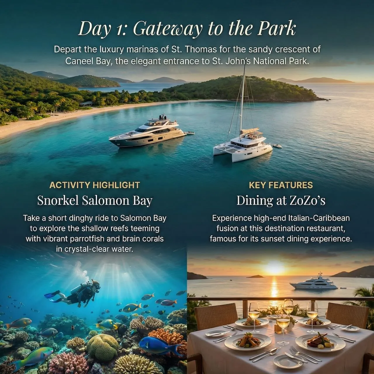 USVI Nature Itinerary Day1