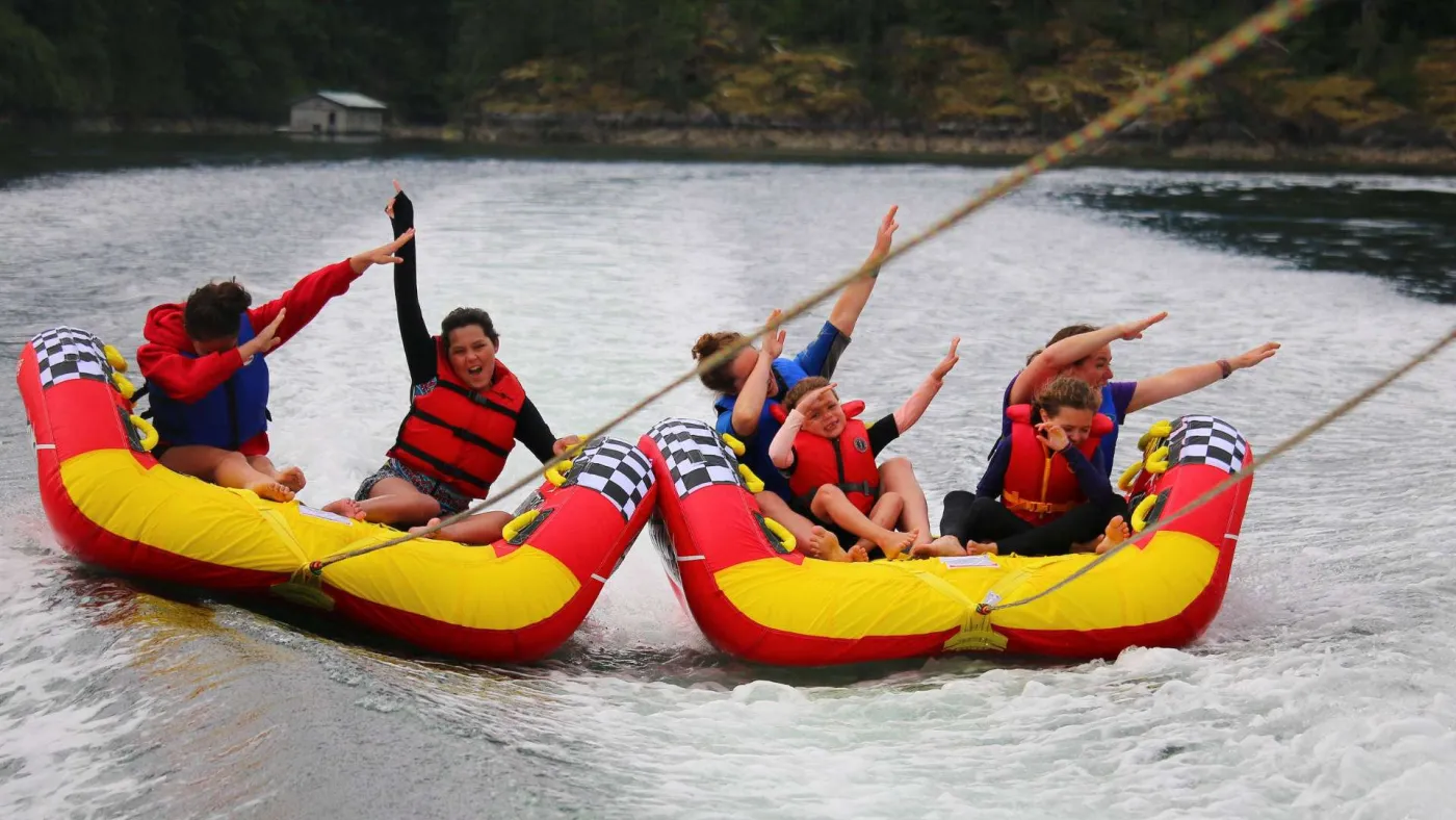 <p>Tubing in Desolation Sound</p>