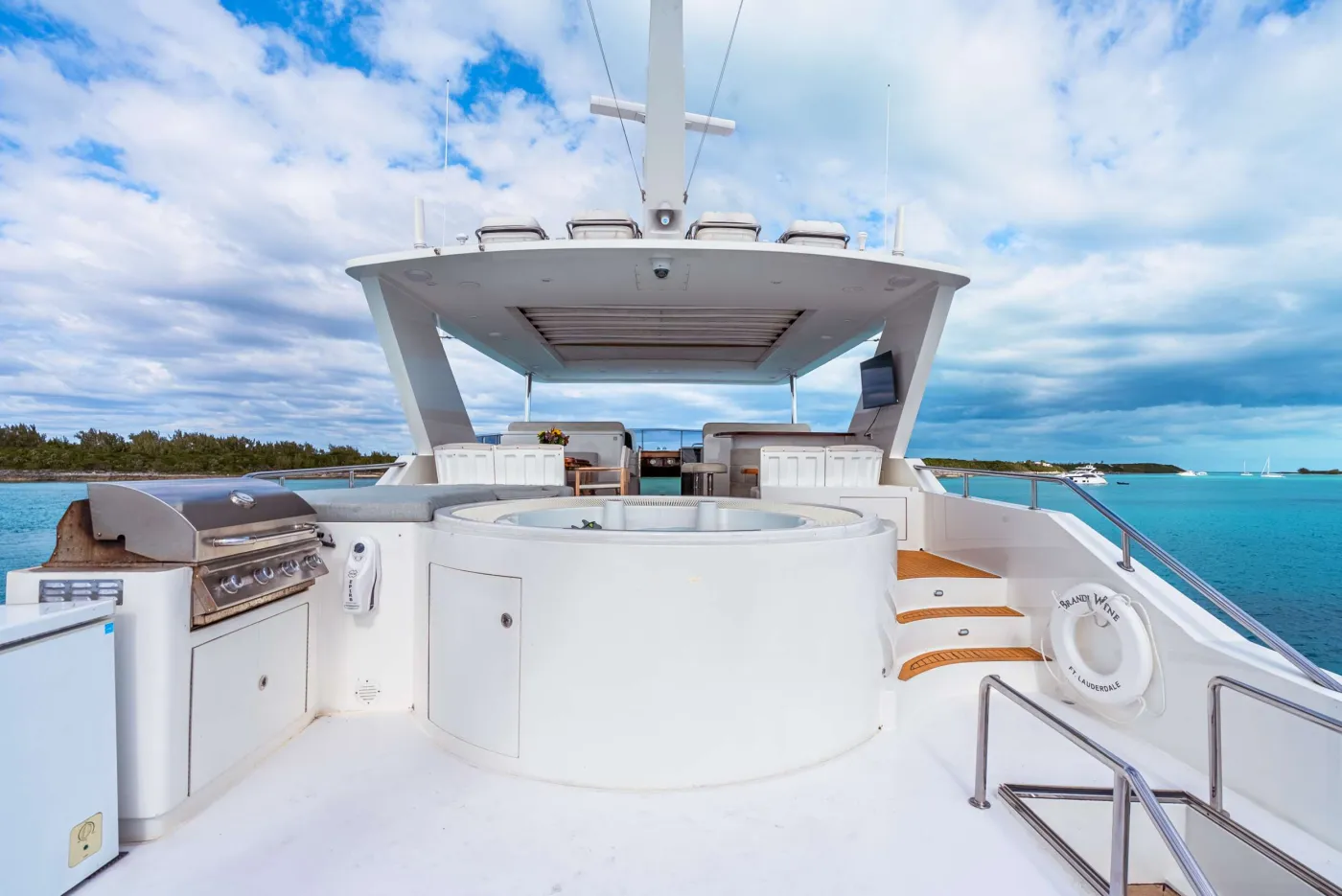 <p>Flybridge Deck</p>
