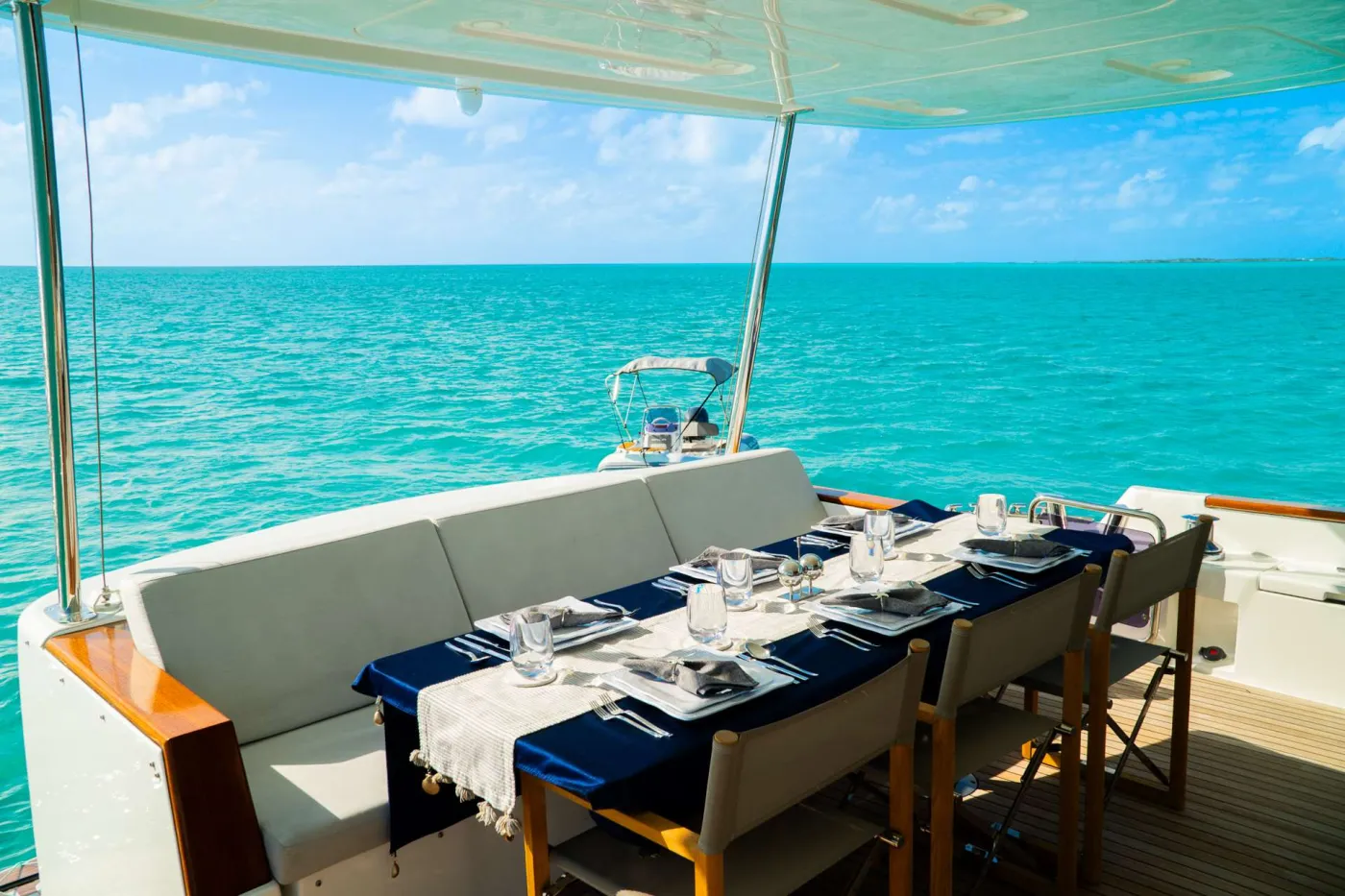 <p>Aft deck seating</p>