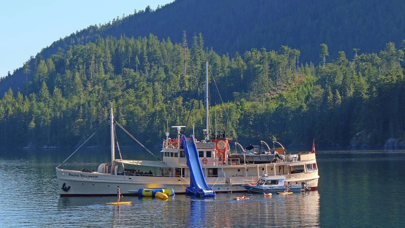 <p>Slide in Desolation Sound</p>