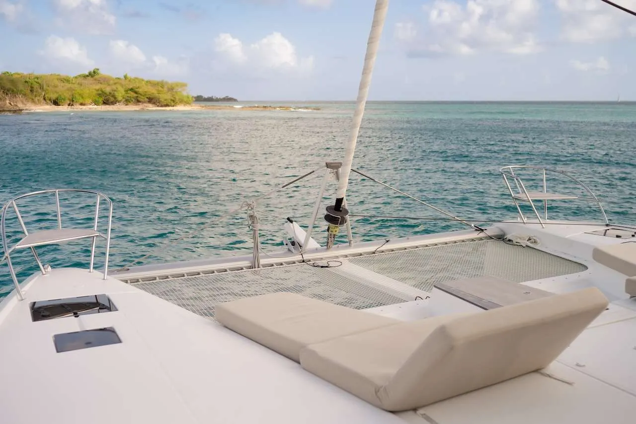 <p>Foredeck lounge area</p>