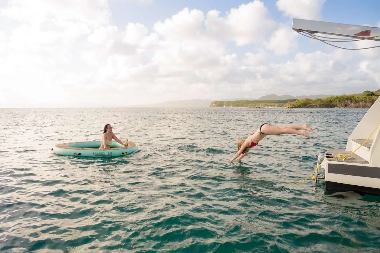 <p>Afternoon swim</p>