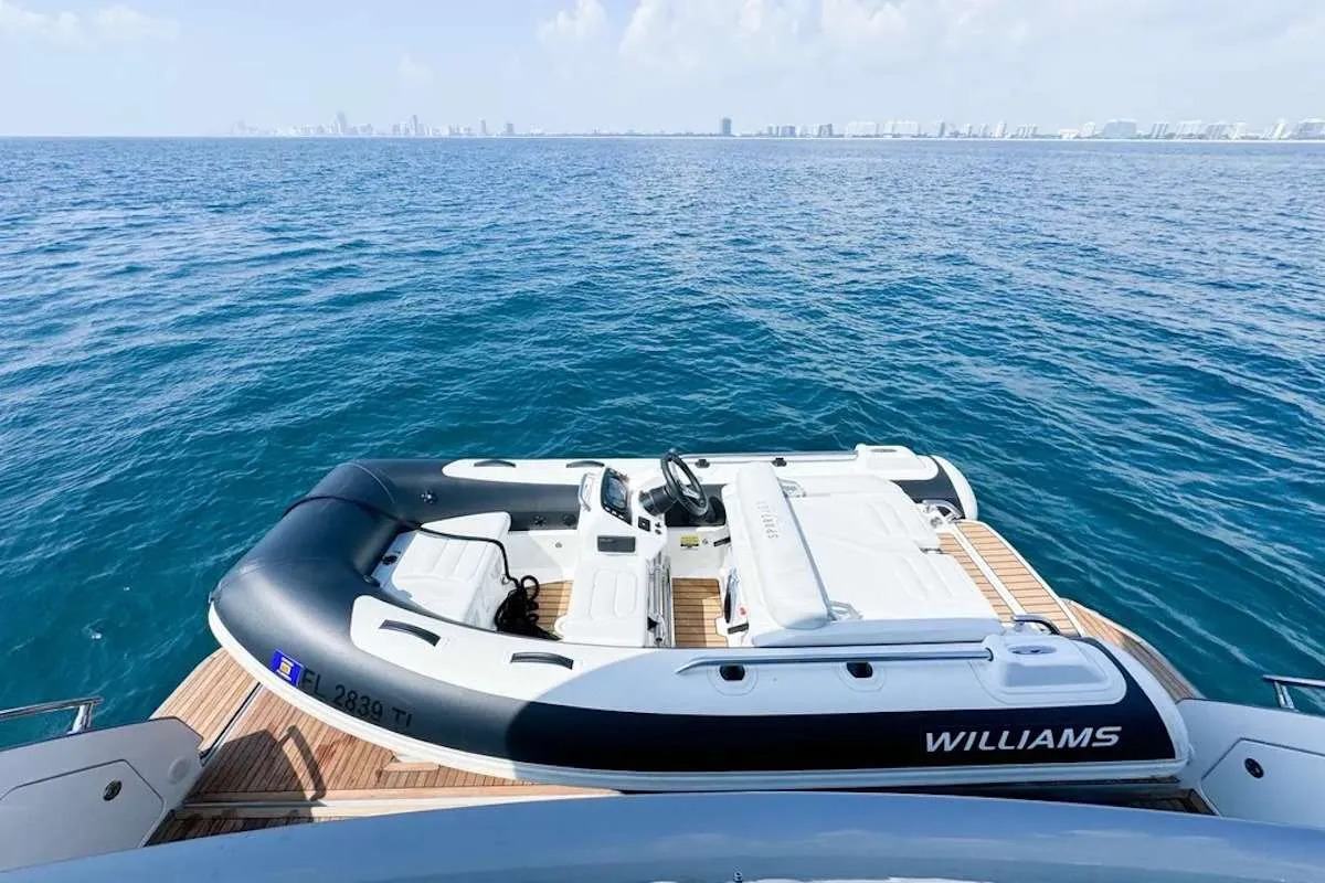 <p>Swim platform Dinghy view</p>