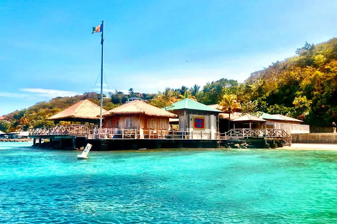 <p>Mustique bay</p>