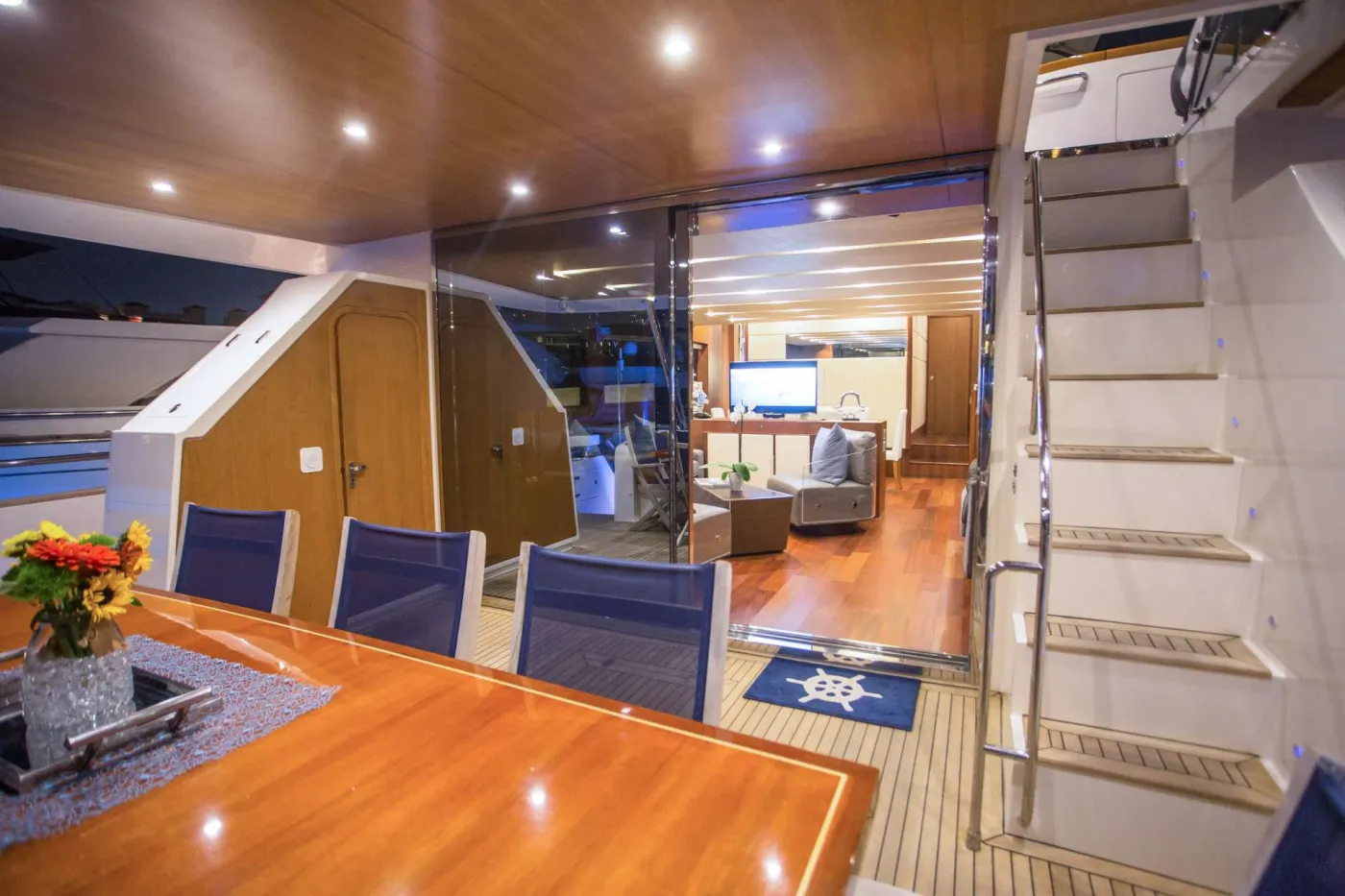 <p>Main deck entrance</p>