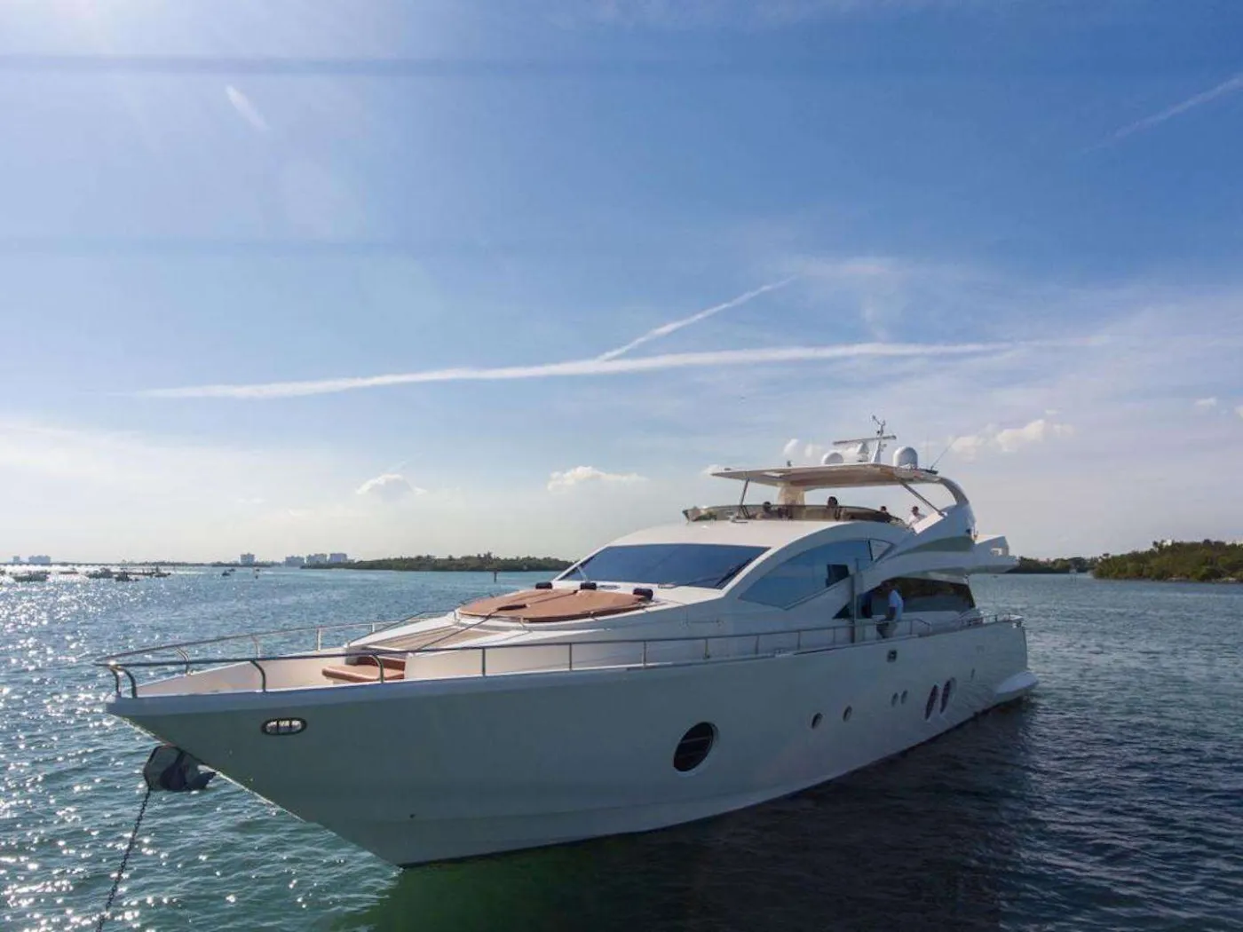 <p>One of the main characteristics of this 85 Italian Yacht, is the particular attention to design and the style of their luxury yachts. This vessel is not only aesthetically pleasing but is extremely comfortable. She is equipped with Sea Keeper Gyro Stabilizers keeping the vessel functional and seaworthy. The Yacht has the latest technology and design elements, thus creating a unique product, combining luxury, technology and quality.</p>