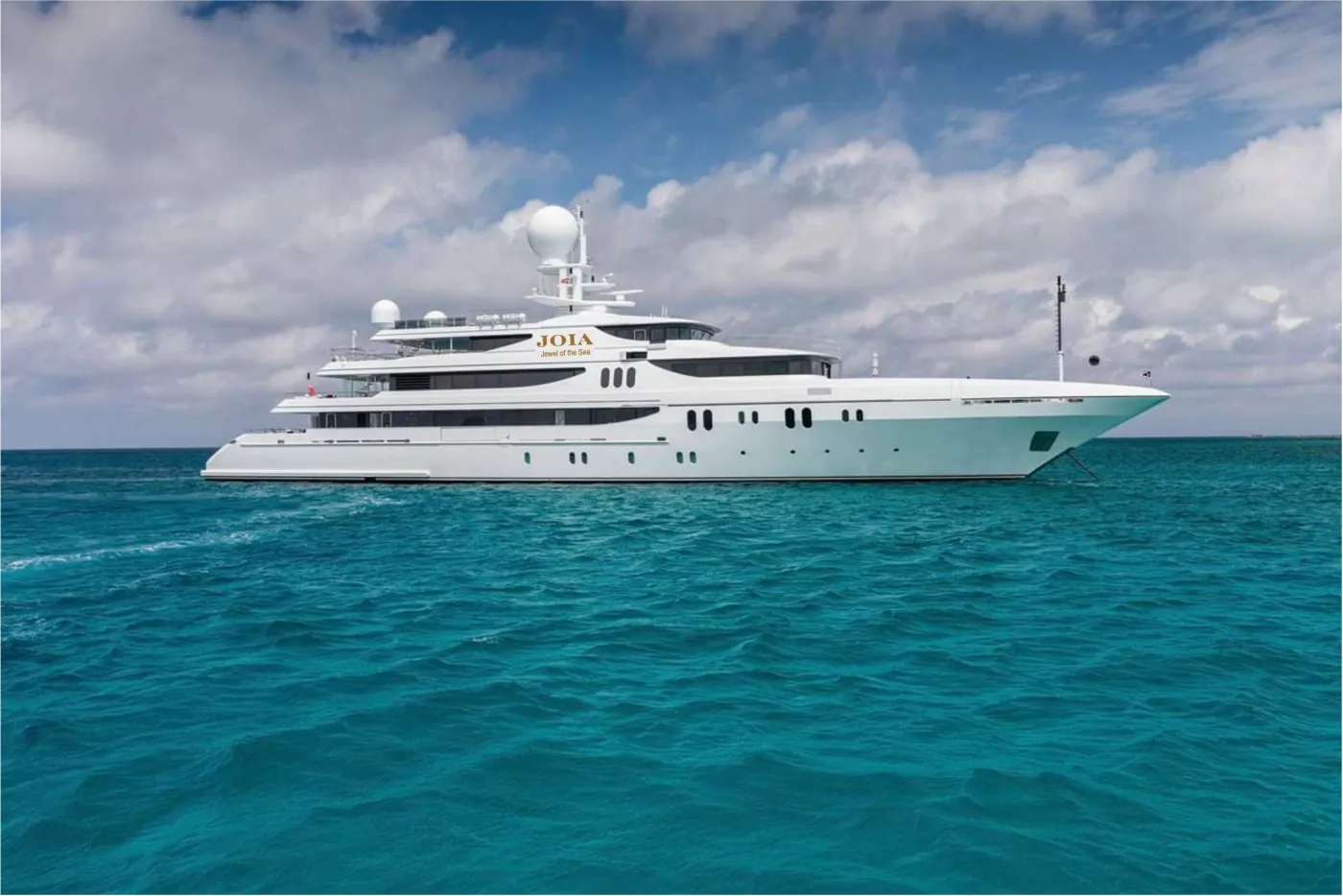 <p>JOIA The Crown Jewel is in the final stages of a 9 month Refit at a cost of over $5m USD, designed to deliver her into the Charter Market as one of the most exciting opportunities currently available in her range</p>
<p>Despite the investment made and the natural differences with other equivalent but older yachts, the owner has decided to keep her previous Charter Rate from previous years, for any bookings during 2026 Season</p>
<p>She will be leaving for the Med mid-June 2026, and be available for Charter from the end of that month onwards</p>
<p>Whilst actual pictures of the interior of the Vessel are not currently available due to still being under construction, the following shows how she will look and the investment made</p>