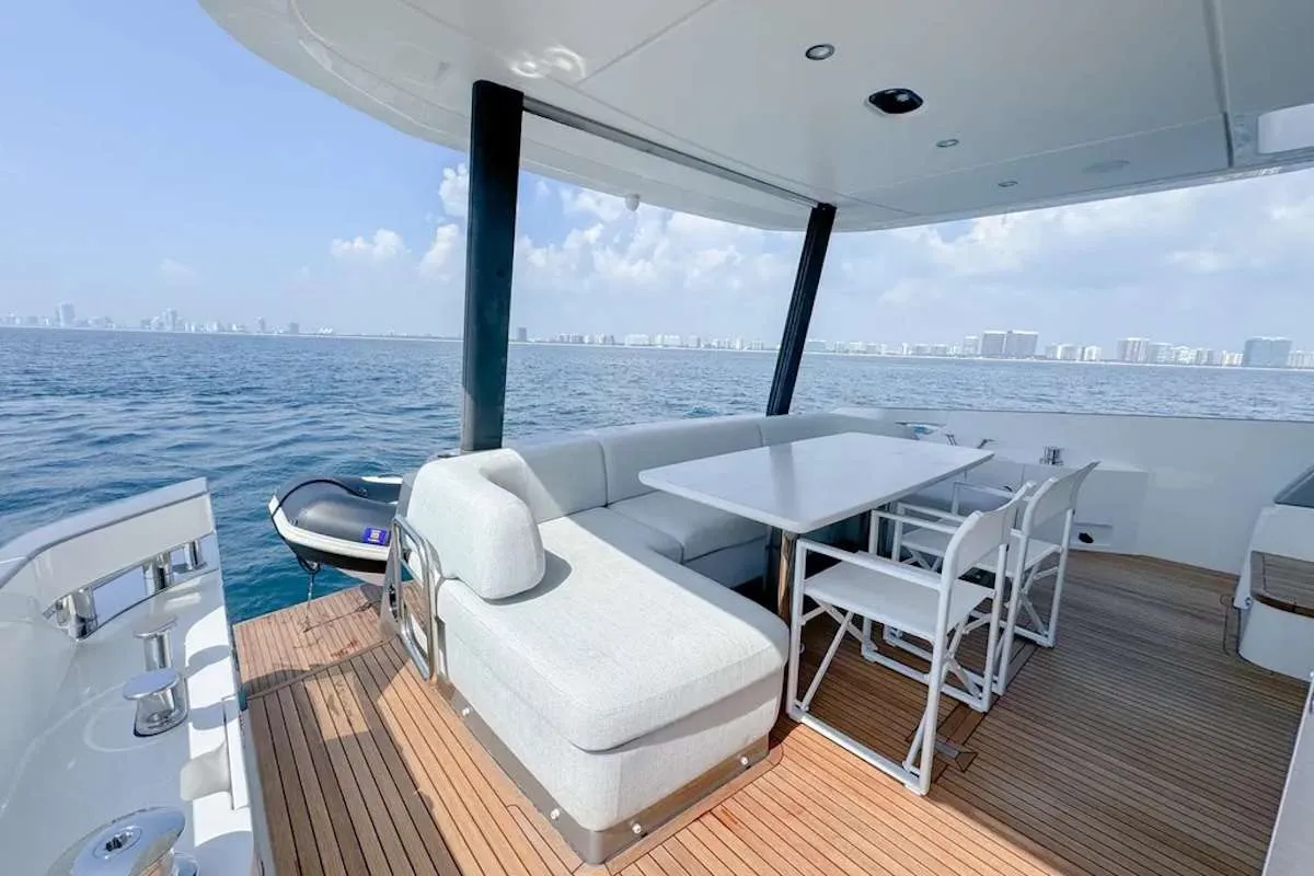 <p>Aft deck view</p>