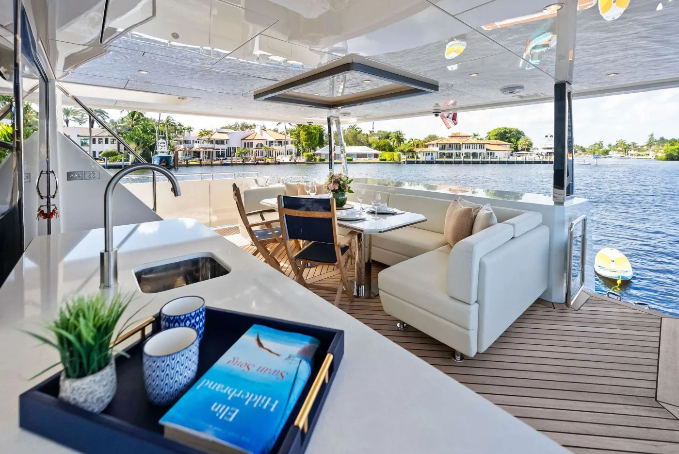 <p>Aft Deck Dining for 8</p>