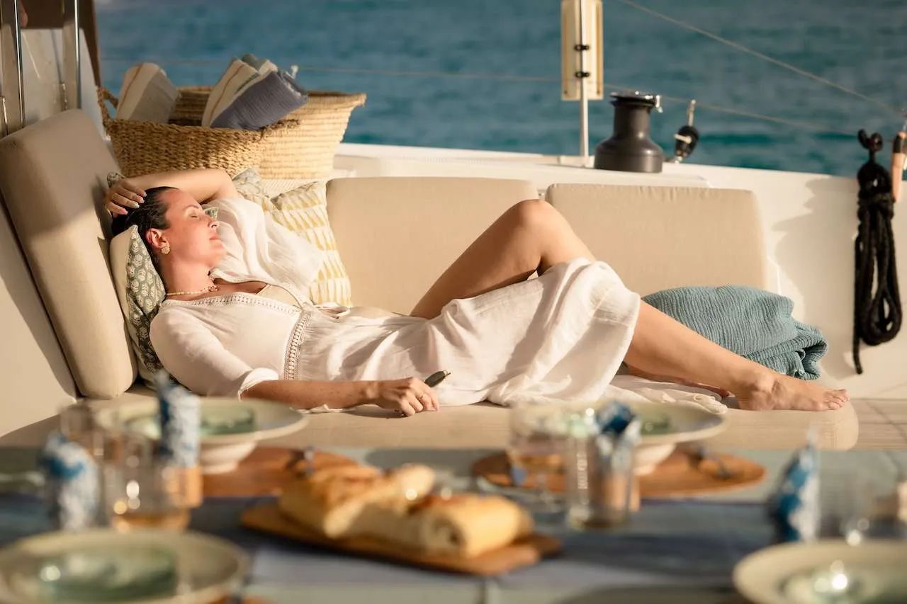 <p>Sundeck Lounging</p>