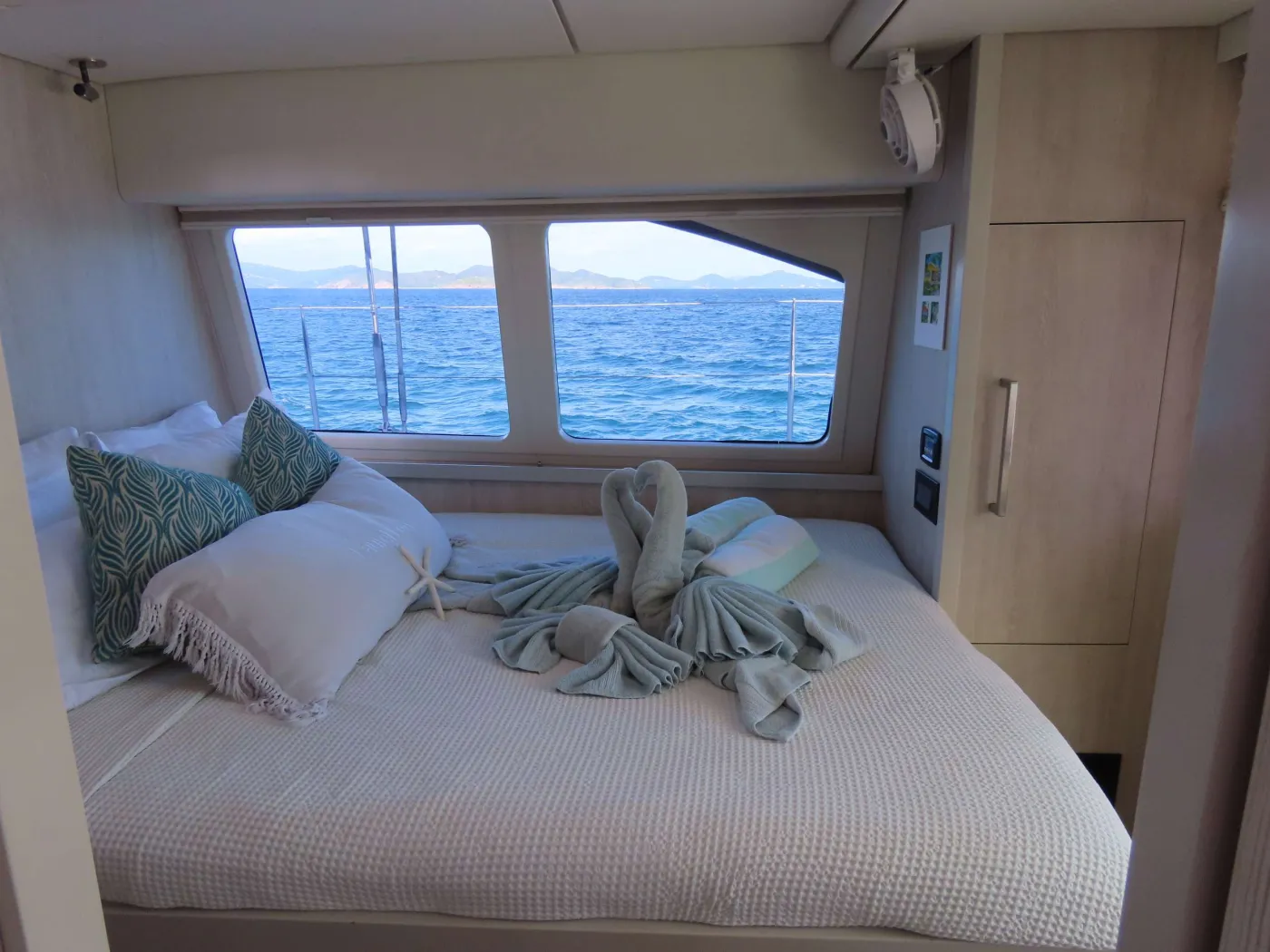 <p>Port main deck guest queen suite</p>