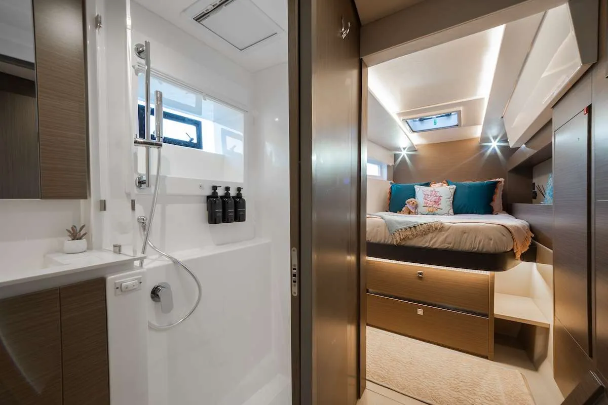 <p>All Cabins With Ensuite Bathrooms</p>