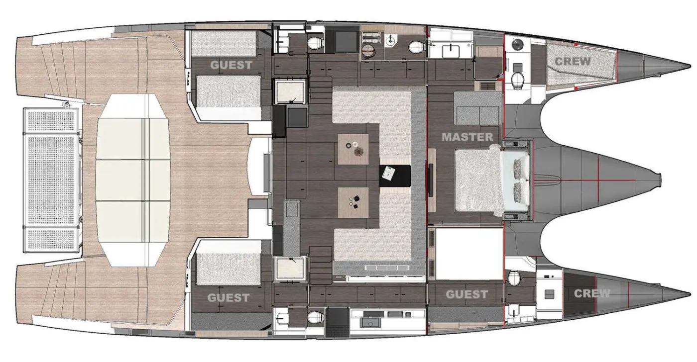 Yacht Layout